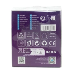 Lampki choinkowe 300led na 4 baterie AA 30 m zimne